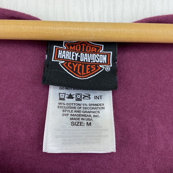 Harley Davidson Motor City, Michigan Bling Short sleeve Tee - Picture 7 of 7